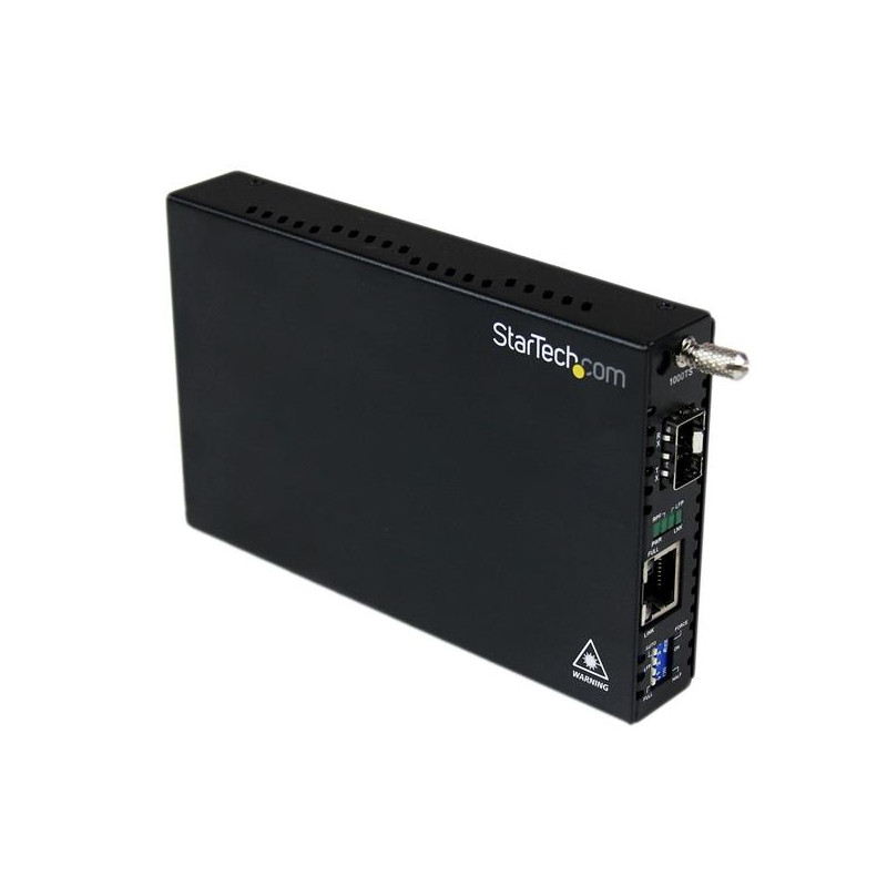 StarTech.com Convertisseur RJ45 Gigabit Ethernet sur Fibre Optique avec SFP Ouvert - 1000Mbps