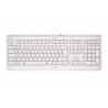 CHERRY KC 1068 Clavier filaire étanche IP68, blanc grisé, USB, AZERTY - FR