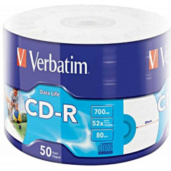 Verbatim 50x CD-R 700 Mo 50...