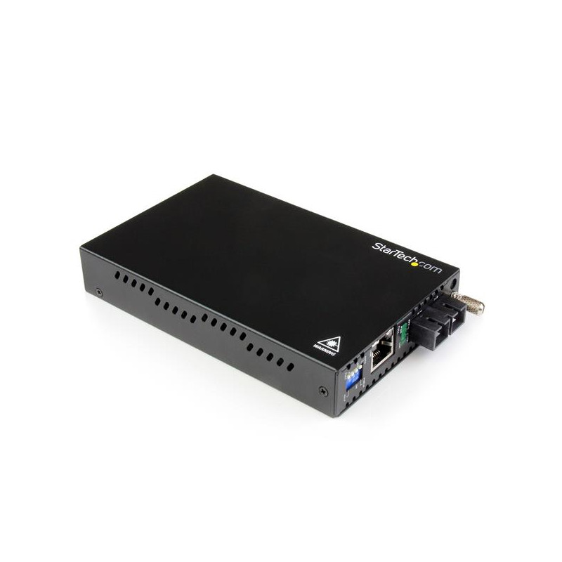StarTech.com Convertisseur Ethernet Gigabit sur Fibre Optique MonoMode SC - 1000 Mb/s - 40km