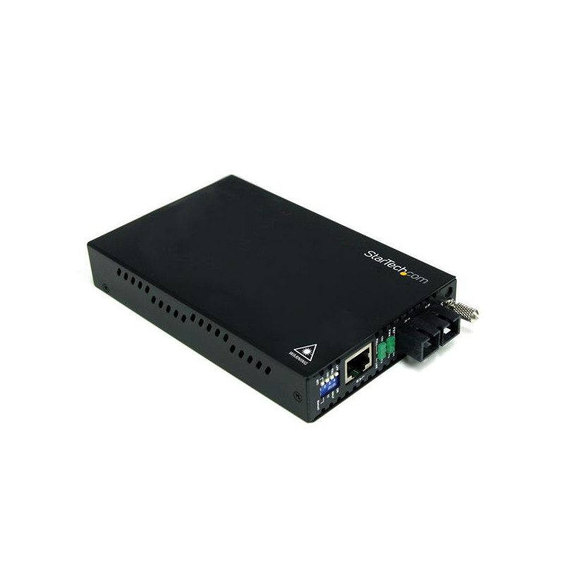 StarTech.com Convertisseur Ethernet sur Fibre Optique MonoMode SC - 10/100Mb/s - 30km