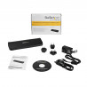 StarTech.com Station d'Accueil pour Ordinateur Portable USB 3.0 à Double Écran avec HDMI/DVI/VGA, Hub USB-A 3x, GbE, Audio, D