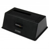 StarTech.com Station d'Accueil pour Disque Dur à Baie Unique USB 3.0 - eSATA vers SATA, Dock pour Disque Dur USB 3.0 (5 Gbps),