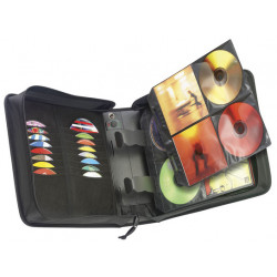 Case Logic CDW-208 Black Étui avec portefeuille 224 disques Noir