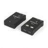 StarTech.com Prolongateur USB 2.0 4 Ports - Extendeur USB sur Cat5/Cat6 Jusqu'à 40m - Prolongateur Compact USB 2.0 sur Etherne