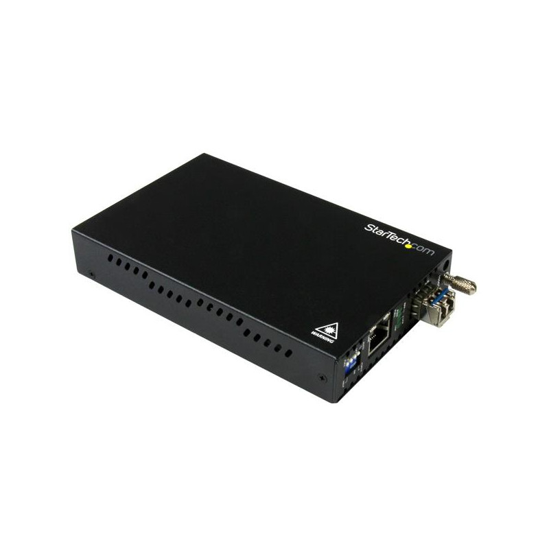 StarTech.com Convertisseur de média fibre optique Gigabit Ethernet - Monomode LC - 20 km