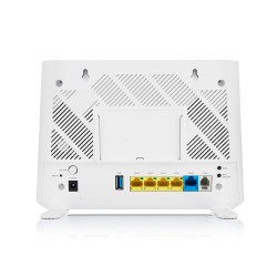 Zyxel DX3300-T0 routeur sans fil Gigabit Ethernet Bi-bande (2,4 GHz / 5 GHz) Blanc