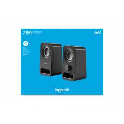 Logitech Haut-parleurs stéréo Z150 Son stéréo clair