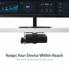 StarTech.com Support VESA pour Client Léger (jusqu'à 5kg) - Montage sous Bureau / Derrière Écran pour mini PC