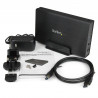 StarTech.com Boîtier Externe pour Disque Dur 3.5" SATA III sur port USB 3.0 avec Support UASP - Noir