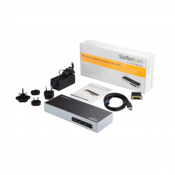 StarTech.com Station d'Accueil USB 3.0 à Double Écran - Dock Universel Type-A pour PC/Ordinateur Portable avec HDMI et DVI/VG