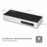 StarTech.com Station d'Accueil USB 3.0 à Double Écran - Dock Universel Type-A pour PC/Ordinateur Portable avec HDMI et DVI/VG