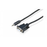 Sony CAB-RSJA1 changeur de genre de câble 3.5 mm D-Sub Noir