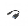 Lenovo 4X90Q59481 câble USB USB 3.2 Gen 1 (3.1 Gen 1) 0,14 m USB C USB A Noir