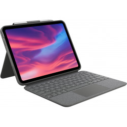 Logitech 920-011436 clavier pour tablette AZERTY Français Smart Connector Gris