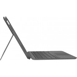 Logitech 920-011436 clavier pour tablette AZERTY Français Smart Connector Gris