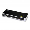 StarTech.com Station d'Accueil Double Écran 4K60Hz DisplayPort et HDMI - Dock USB-C et USB-A - Dock USB 3.0 pour PC Portables 