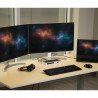StarTech.com Station d'Accueil Double Écran 4K60Hz DisplayPort et HDMI - Dock USB-C et USB-A - Dock USB 3.0 pour PC Portables 