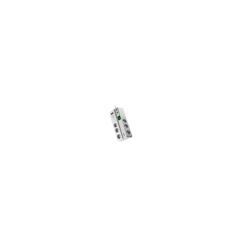 APC PM6U-FR protection surtension Blanc 6 sortie(s) CA 230 V 2 m