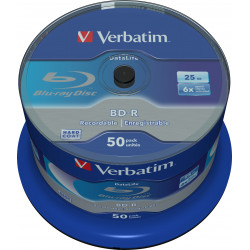 Verbatim Datalife 6x BD-R 25 Go 50 pièce(s)