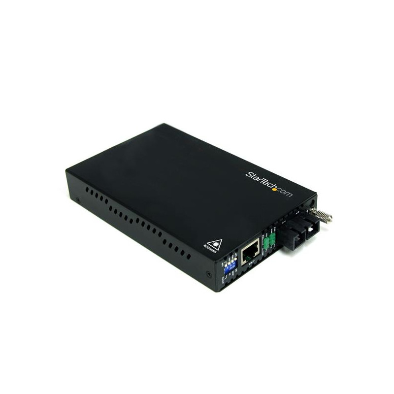 StarTech.com Convertisseur Ethernet sur Fibre Optique MultiMode SC - 10/100Mb/s - 2km