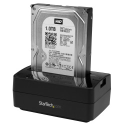 StarTech.com Station d'Accueil pour Disque Dur à 1 Baie USB 3.1 / eSATA vers SATA, Dock pour Disque Dur USB 3.1 (10 Gbps), Sta