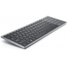 DELL KB740 clavier Bureau RF sans fil + Bluetooth AZERTY Français Gris, Noir