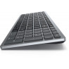 DELL KB740 clavier Bureau RF sans fil + Bluetooth AZERTY Français Gris, Noir