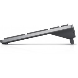 DELL KB740 clavier Bureau RF sans fil + Bluetooth AZERTY Français Gris, Noir