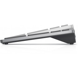 DELL KB740 clavier Bureau RF sans fil + Bluetooth AZERTY Français Gris, Noir