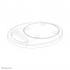 Neomounts FPMA-D9GROMMET Support de bureau à œillet