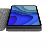 Logitech Folio Touch Gris Smart Connector QWERTZ Allemand