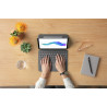 Logitech Folio Touch Gris Smart Connector QWERTZ Allemand