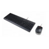 Lenovo Essential clavier Souris incluse Universel USB Belge, Anglais Noir