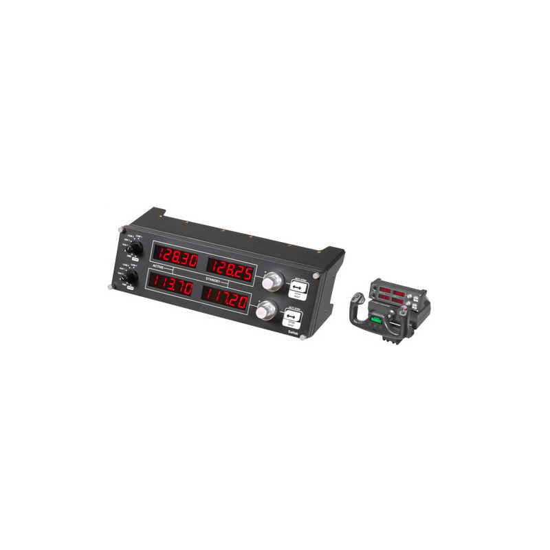 Logitech G 945-000011 accessoire de jeux vidéo Noir, Rouge, Argent USB 2.0 simulation de vol Analogique/Numérique PC