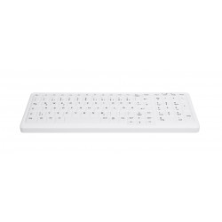 CHERRY AK-C7000 clavier Médical USB AZERTY Français Blanc