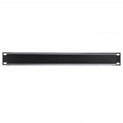 StarTech.com Panneau de Gestion de Câbles pour Rack 1U à Goulotte Horizontale avec Couvercle - Goulotte de Câbles pour Rack 