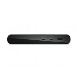 Lenovo 40B30090EU station d'accueil 2 x USB 3.2 Gen 2 (3.1 Gen 2) Type-C Gris