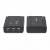 StarTech.com Extendeur KVM DisplayPort sur Fibre Optique, 4K 60Hz, Kit d'Extension de Console, Jusqu'à 300m (Multi-Mode) avec 
