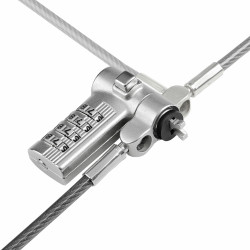 StarTech.com Lot de 25 Antivols Universels de 2m pour Ordinateur Portable, Câble de Sécurité Sérialisé pour Ordinateur Por