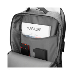 Lenovo 4X40X54260 sacoche d'ordinateurs portables 43,9 cm (17.3") Sac à dos Charbon de bois, Gris