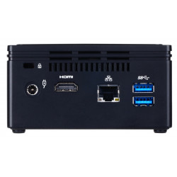 GIGABYTE GB-BACE-3160 barebone PC/ poste de travail 0,69L mini PC Noir J3160 1,6 GHz