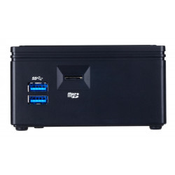 GIGABYTE GB-BACE-3160 barebone PC/ poste de travail 0,69L mini PC Noir J3160 1,6 GHz