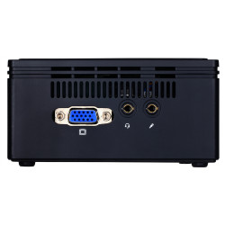 GIGABYTE GB-BACE-3160 barebone PC/ poste de travail 0,69L mini PC Noir J3160 1,6 GHz