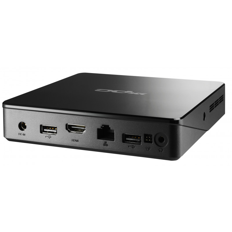Shuttle XPC nano NS02AV2 Rockchip RK3368 2 Go DDR3L-SDRAM 16 Go eMMC Android 8.1 Nettop Mini PC Noir