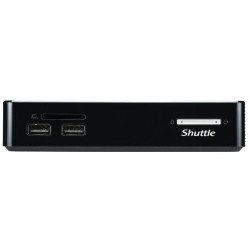 Shuttle XPC nano NS02AV2 Rockchip RK3368 2 Go DDR3L-SDRAM 16 Go eMMC Android 8.1 Nettop Mini PC Noir