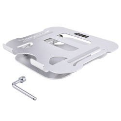 StarTech.com Support de Bureau pour Ordinateur Portable - Support Ergonomique Pliable pour PC Portable - Socle/Pupitre/Réhauss