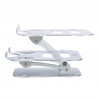 StarTech.com Support de Bureau pour Ordinateur Portable - Support Ergonomique Pliable pour PC Portable - Socle/Pupitre/Réhauss