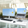 StarTech.com Support de Bureau pour Ordinateur Portable - Support Ergonomique Pliable pour PC Portable - Socle/Pupitre/Réhauss