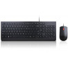 Lenovo 4X30L79894 clavier Souris incluse Bureau USB Français Noir